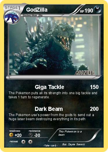 Pokemon GodZilla