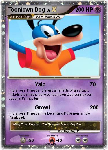 Pokemon Toontown Dog