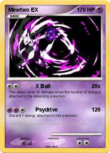 Pokemon Mewtwo EX