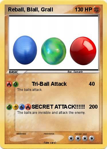 Pokemon Reball, Blall, Grall