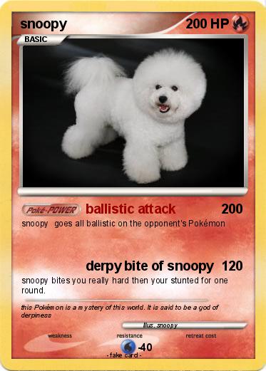 Pokemon snoopy