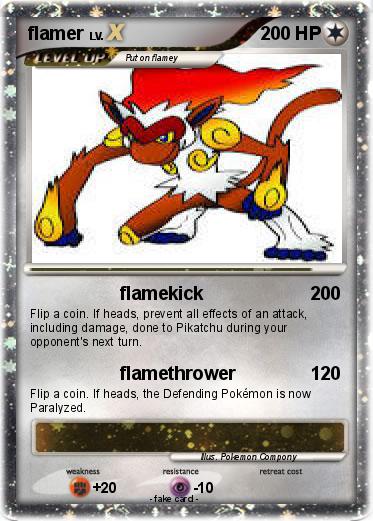 Pokemon flamer