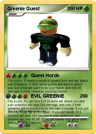 Pokemon Greenie Guest