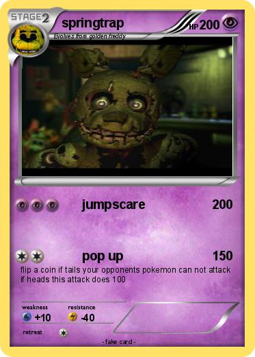 Pokemon springtrap