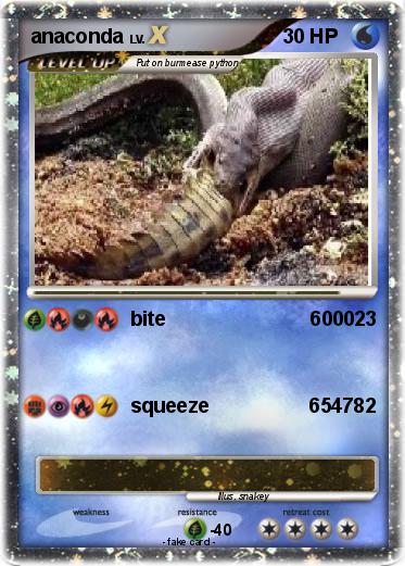 Pokemon anaconda