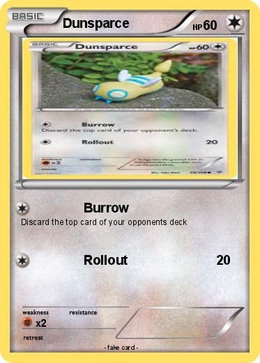Pokemon Dunsparce