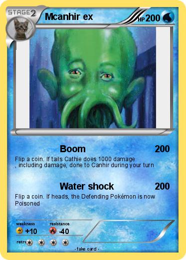 Pokemon Mcanhir ex