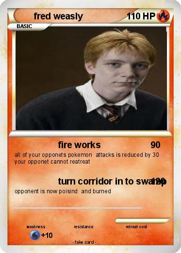 Pokemon fred weasly