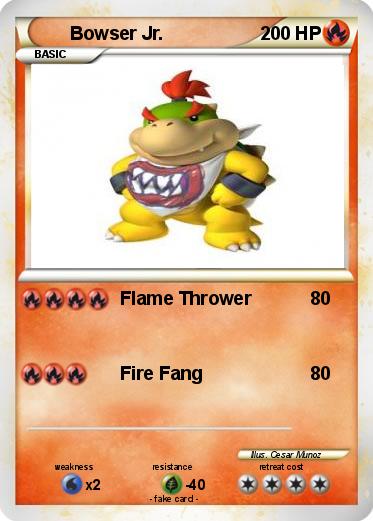 Pokemon Bowser Jr.