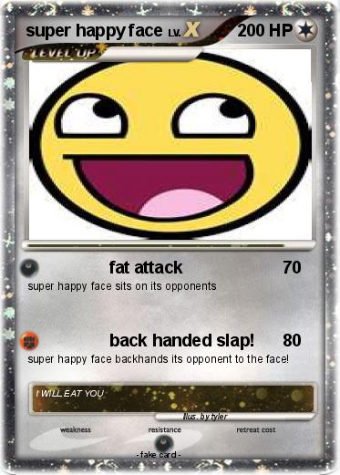 Pokemon super happy face