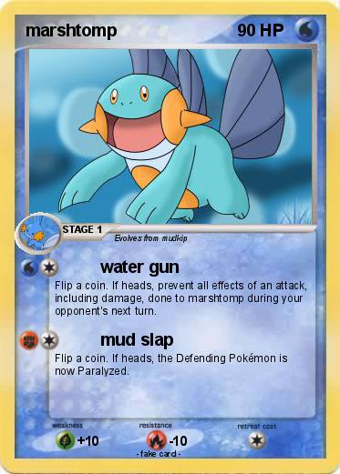 Pokemon marshtomp