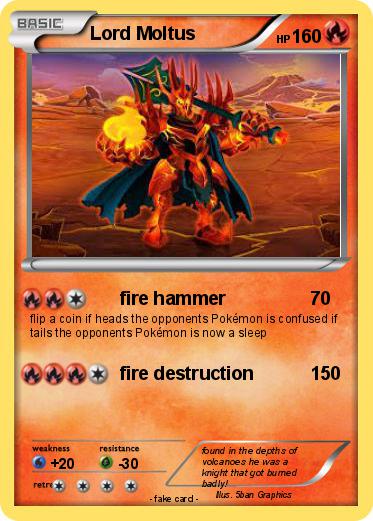 Pokemon Lord Moltus