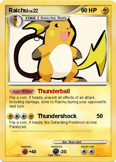 Pokemon Raichu