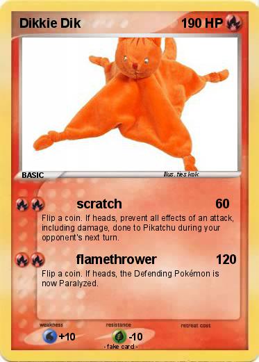 Pokemon Dikkie Dik