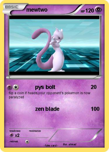 Pokemon mewtwo