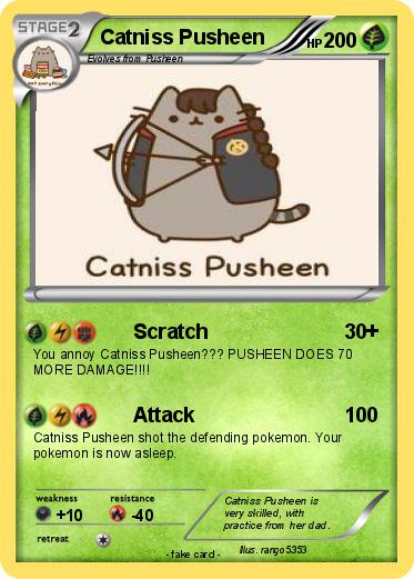 Pokemon Catniss Pusheen