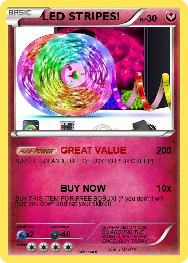 Pokemon LED STRIPES!