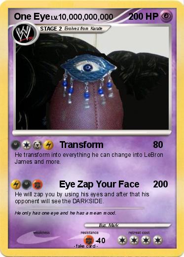 Pokemon One Eye