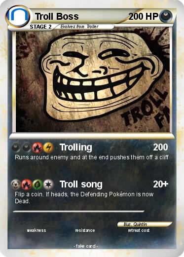 Pokemon Troll Boss