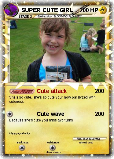 Pokemon SUPER CUTE GIRL