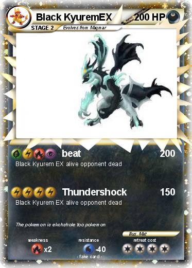 Pokemon Black KyuremEX