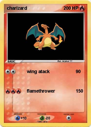 Pokemon charizard