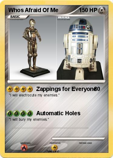 Pokemon Whos Afraid Of Me