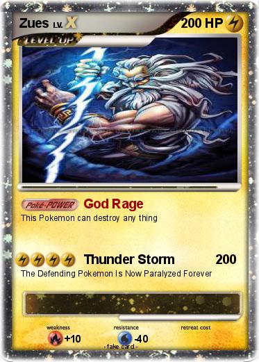 Pokemon Zues
