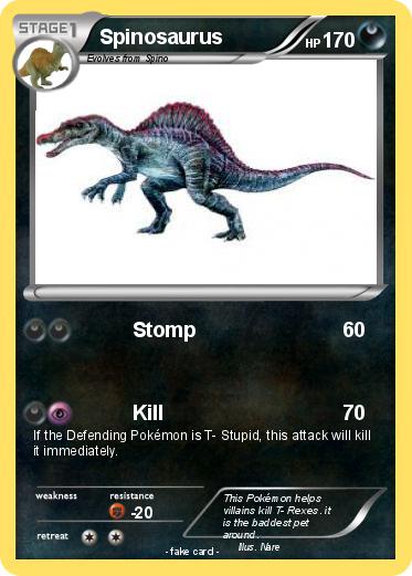 Pokemon Spinosaurus