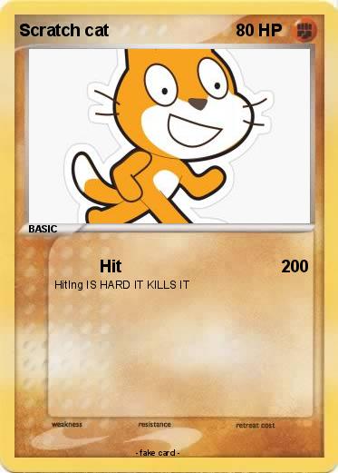 Pokemon Scratch cat