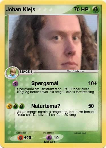 Pokemon Johan Klejs