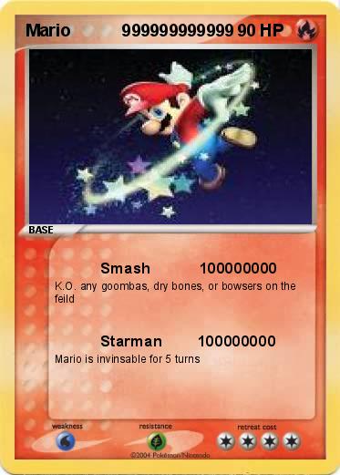 Pokemon Mario           999999999999                   