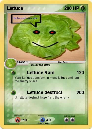 Pokemon Lettuce