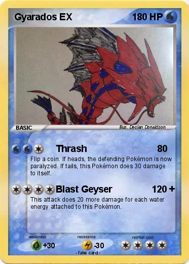 Pokemon Gyarados EX