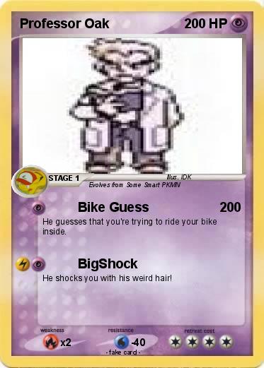 Pokemon Professor Oak