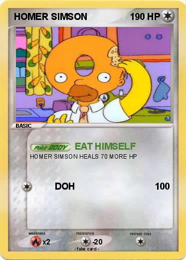 Pokemon HOMER SIMSON
