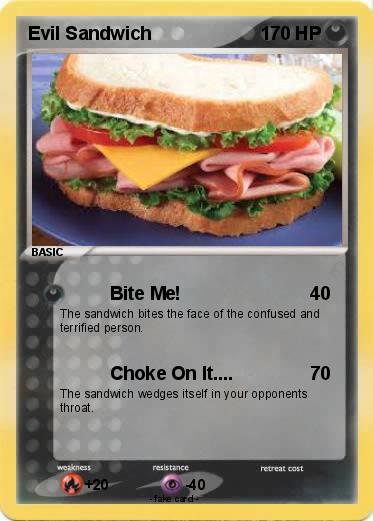 Pokemon Evil Sandwich
