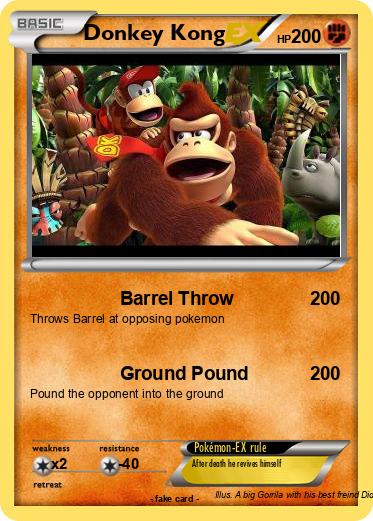Pokemon Donkey Kong