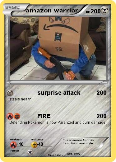 Pokemon amazon warrior
