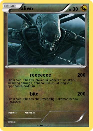 Pokemon alien