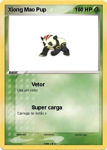 Pokemon Xiong Mao Pup