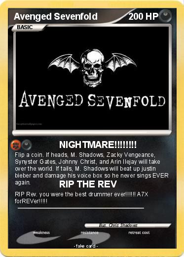 Pokemon Avenged Sevenfold
