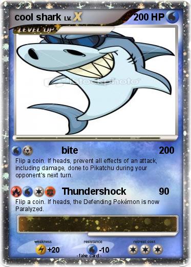 Pokemon cool shark