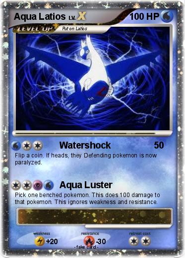 Pokemon Aqua Latios