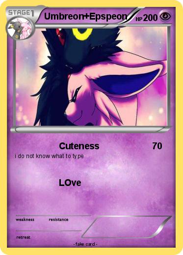 Pokemon Umbreon+Epspeon
