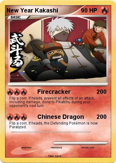 Pokemon New Year Kakashi