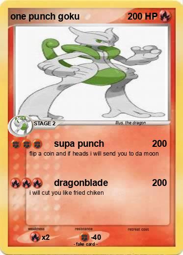 Pokemon one punch goku