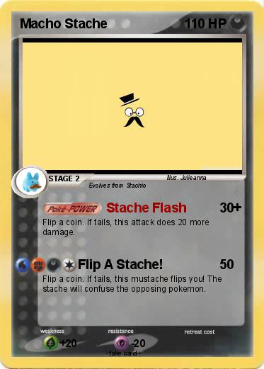 Pokemon Macho Stache