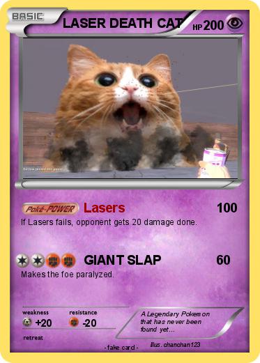Pokemon LASER DEATH CAT