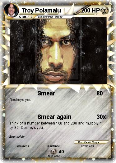 Pokemon Troy Polamalu